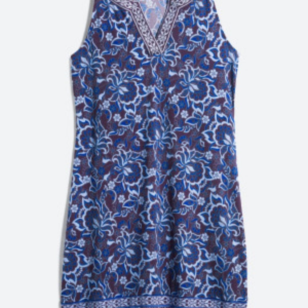 Size Small Sleeveless Blue and Purple Dress